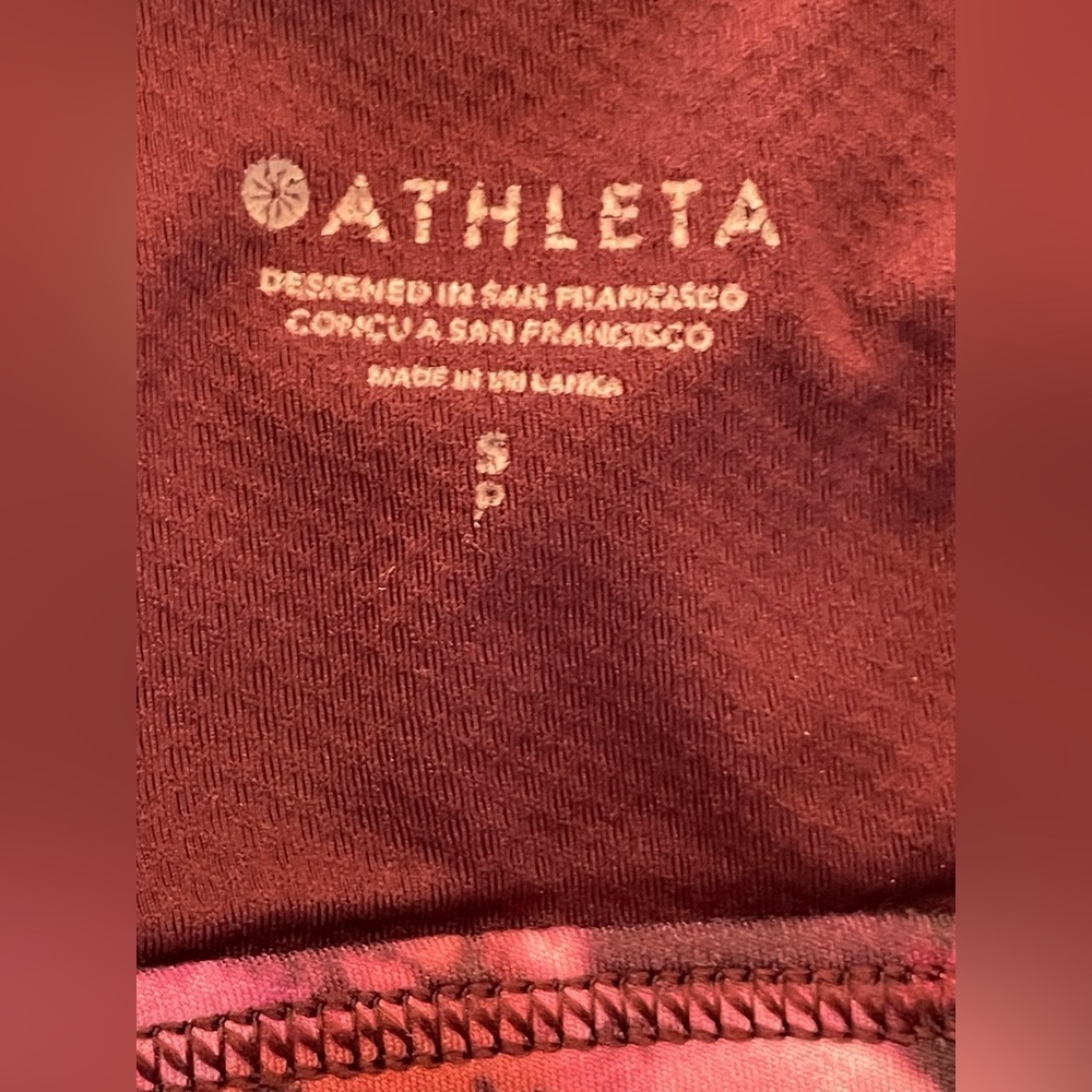 Athleta Exhale Sports Bra A-C Dappled Bloom Multi Floral Size Small - Picture 7 of 7